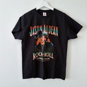 Jason Aldean Men’s 2022 Rock N' Roll Cowboy Tour T-Shirt